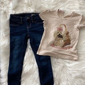 lot jeans and t-shirt 👖👚